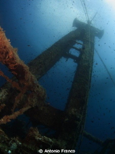 Wreck Kaptain Tevfik I 
sink 2007 by Antonio Franco 